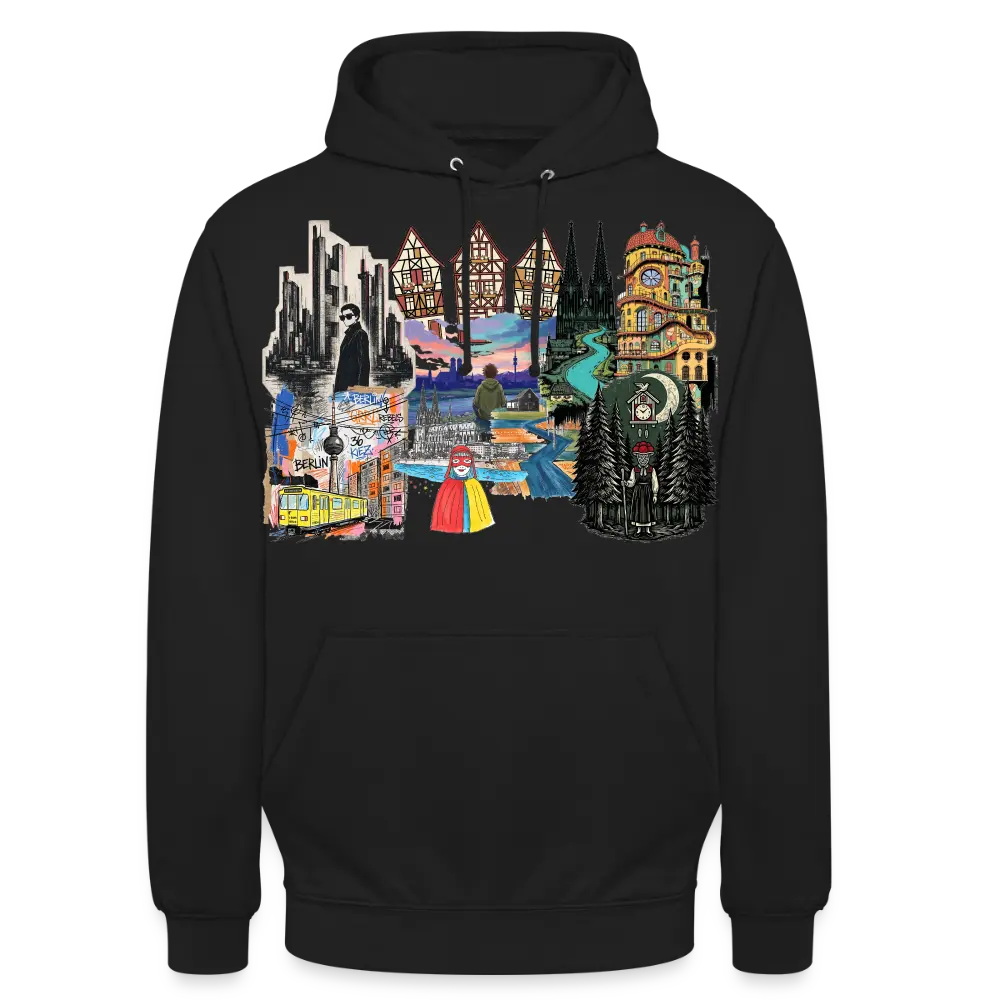 Kunst Kollage 1 Hoodie