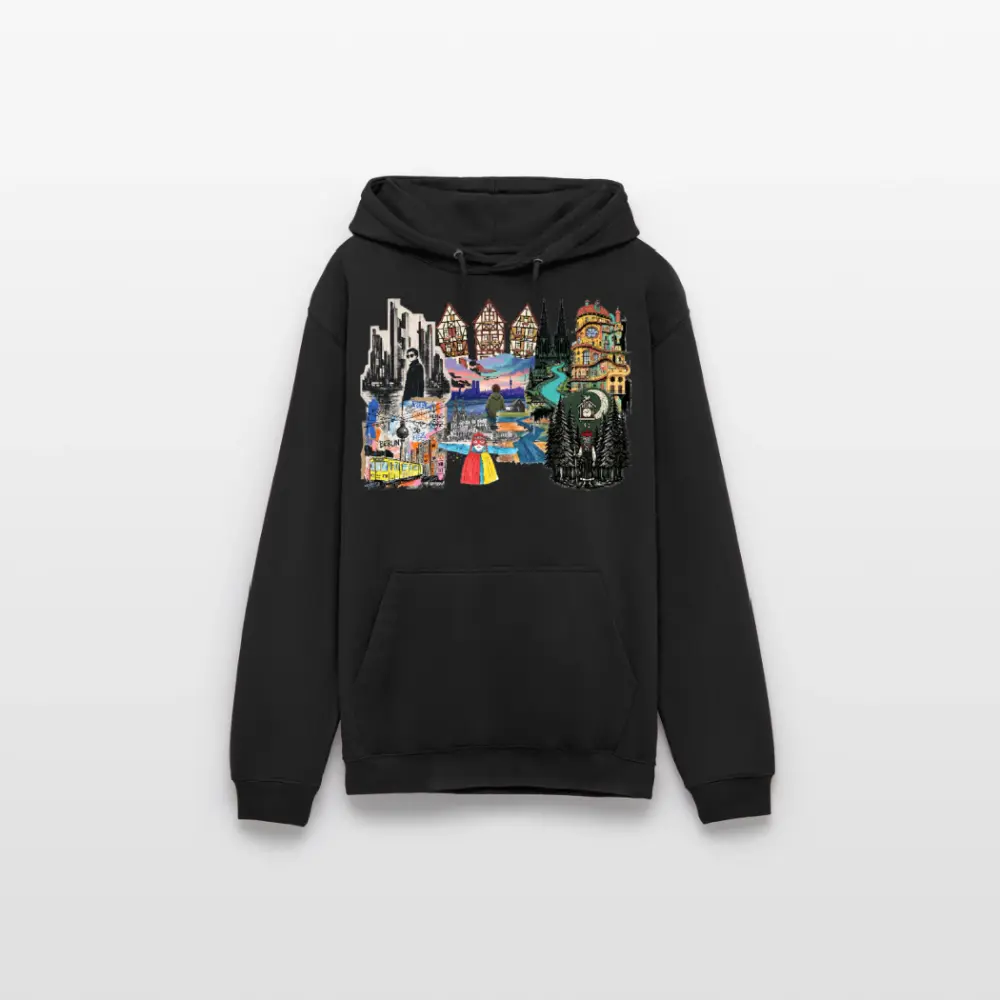 Kunst Kollage 1 Hoodie – Bild 3